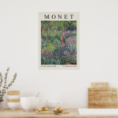 The Artists Garden At Giverny ポスター (キッチン)