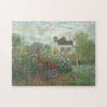 The Artist's Garden in Argenteuil Claude Monet ジグソーパズル<br><div class="desc">The Artist's Garden in Argenteuil,  A Corner of the Garden with Dahlias (1873) by Claude Monet.</div>