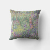 The Artist's Garden in Giverny by Claude Monet クッション (裏面)