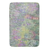 The Artist's Garden in Giverny by Claude Monet バスマット (正面縦)