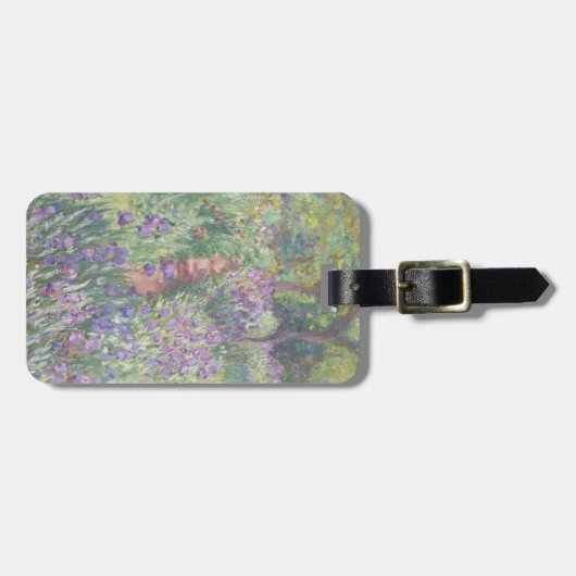 The Artist's Garden in Giverny by Claude Monet ラゲッジタグ (正面横)
