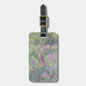 The Artist's Garden in Giverny by Claude Monet ラゲッジタグ (正面縦)
