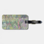 The Artist's Garden in Giverny by Claude Monet ラゲッジタグ (裏面横)