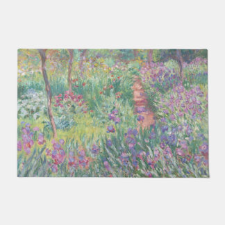 The Artist's Garden in Giverny by Monet ドアマット