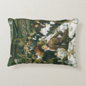 The Artist's Ladeys by James Tissot, Artヴィンテージ アクセントクッション (裏面)