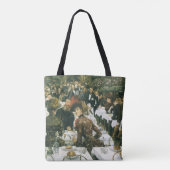 The Artist's Ladeys by James Tissot, Artヴィンテージ トートバッグ (裏面)