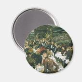 The Artist's Ladeys by James Tissot, Artヴィンテージ マグネット (正面/裏面)