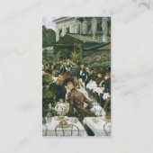 The Artist's Ladies by James Tissot 名刺 (裏面)