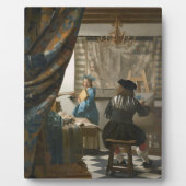 The Artist's Studio, c.1665-66 (キャンバス上の油) フォトプラーク (正面)