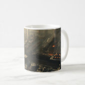 The Ascendant Guardian: Sci Fi Cyberpunk Mug コーヒーマグカップ (正面右)