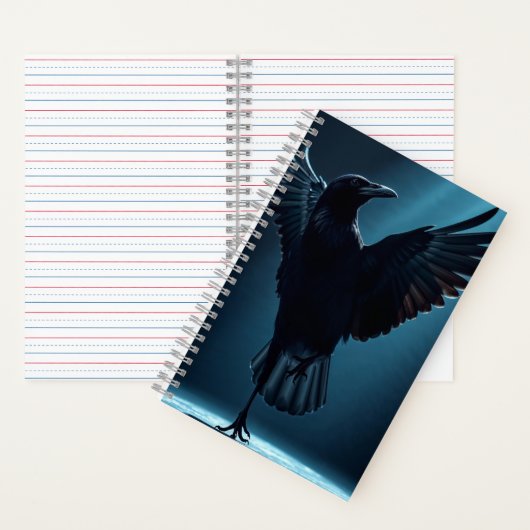 “The Ascending Crow” ノートブック (内側)