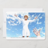 The Ascension of Jesus 招待状 (正面)