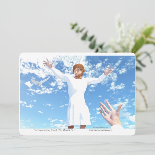 The Ascension of Jesus 招待状 (スタンド正面)