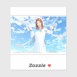 The Assumption of Mary into Heaven シール