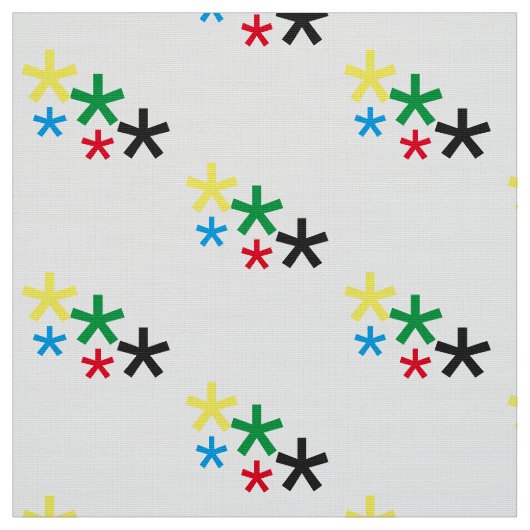 The asterisk ファブリック (見本)