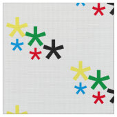 The asterisk ファブリック (クローズアップ)