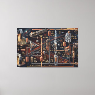 The Astral Blueprint キャンバスプリント