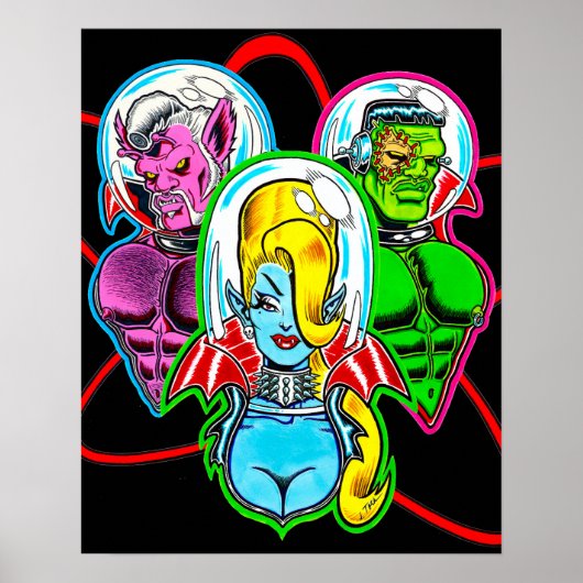 The Astro-Creeps™/Trio ポスター (正面)