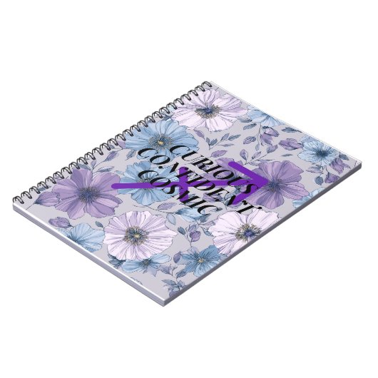 ♐ The Astro-Nomad Notebook: Wildflower  ノートブック (左側)