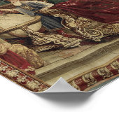 The Astronomers, Beauvais Workshop, 1711 ポスター (角)