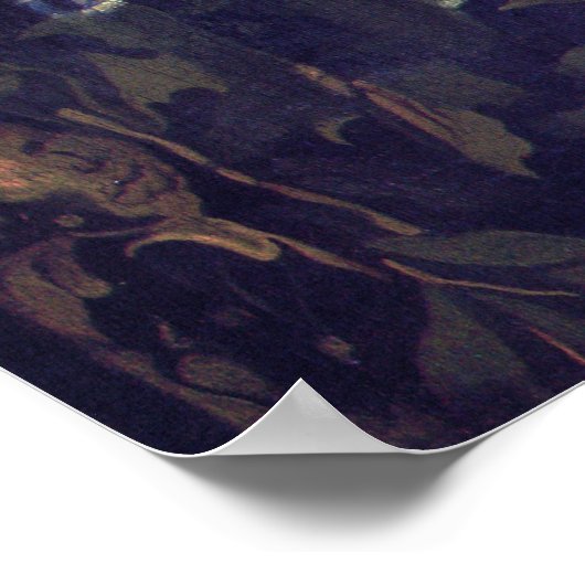 The Astronomy by Vermeer – ポスター (角)