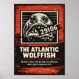 The Atlantic Wolffish Escape Concept Art ポスター