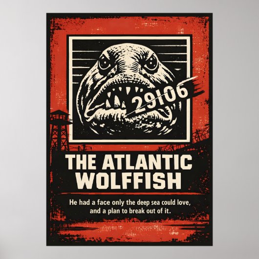 The Atlantic Wolffish Escape Concept Art ポスター (正面)