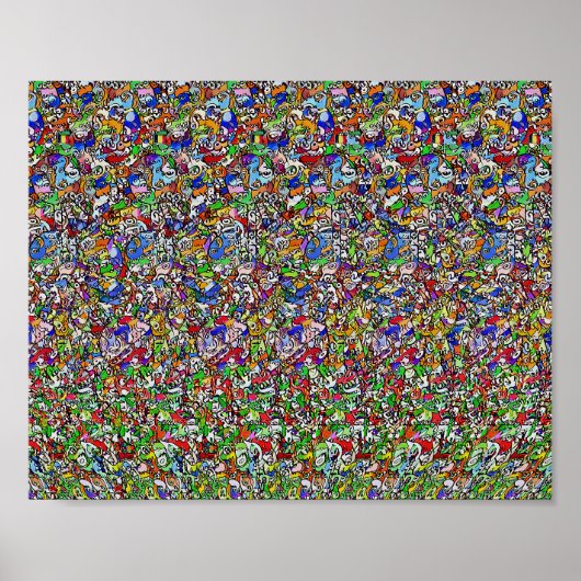 The Atomium - Hidden 3D print ポスター (正面)