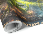 The attack of the Colossus mutant veggie bulk mat  ラッピングペーパー (ロールコーナー)