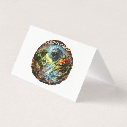 The attack of the Colossus mutant veggie horizonta (裏面)