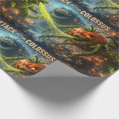 The attack of the Colossus mutant veggie mat wrapp ラッピングペーパー (角)