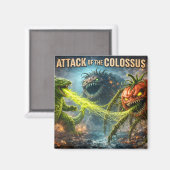 The attack of the Colossus mutant veggie square ma マグネット (正面/裏面)