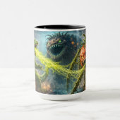 The attack of the Colossus mutant veggie two tone  マグカップ (中央)