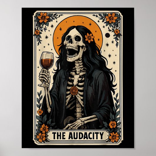 The Audacity Tarot Card  ポスター (正面)