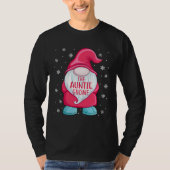 The Aunt Gnome Gnome Elf Christmas Aunt Matching Tシャツ (正面)