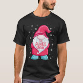 The Aunt Gnome  Gnome Elf Christmas Aunt Matching  Tシャツ (正面)