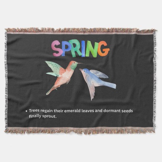 The Awakening: A Visual Tribute to Spring スローブランケット (正面)