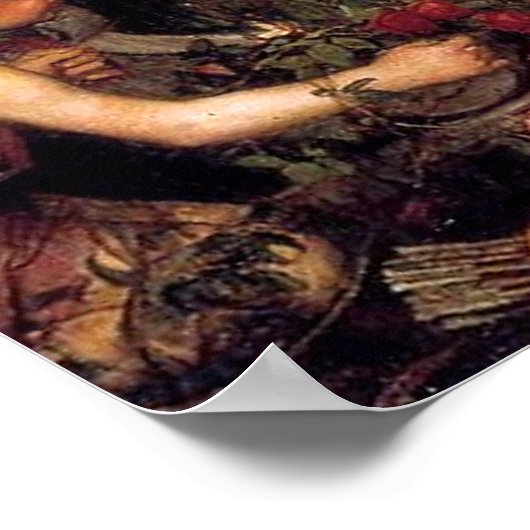 The Awakening of Adonis by John William Waterhouse ポスター (角)