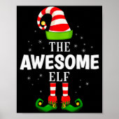 The Awesome Elf Christmas Pjs Matching Pajama  ポスター (正面)