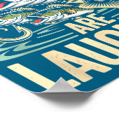 The B Are Laughing Funny Fishing Design  ポスター (角)