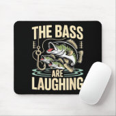 The B Are Laughing Funny Fishing Design  マウスパッド (マウス)