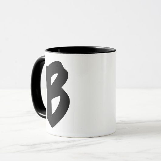 The "B" Mug マグカップ (正面左)