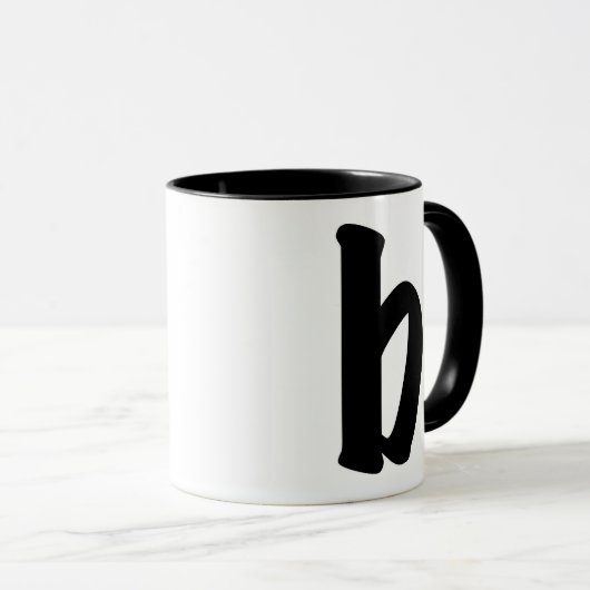The "B" Mug マグカップ (正面右)