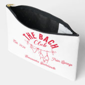 The Bach Club Makeup Bags | Beach Bachelorette  アクセサリーポーチ (見開き)