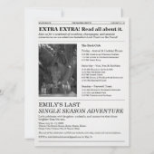 The Bachelorette Newspaper Last Toast On The Coast 招待状 (裏面)