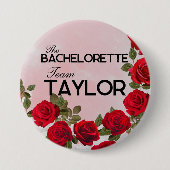 The Bachelorette Team Taylor、3インチ 缶バッジ (正面)