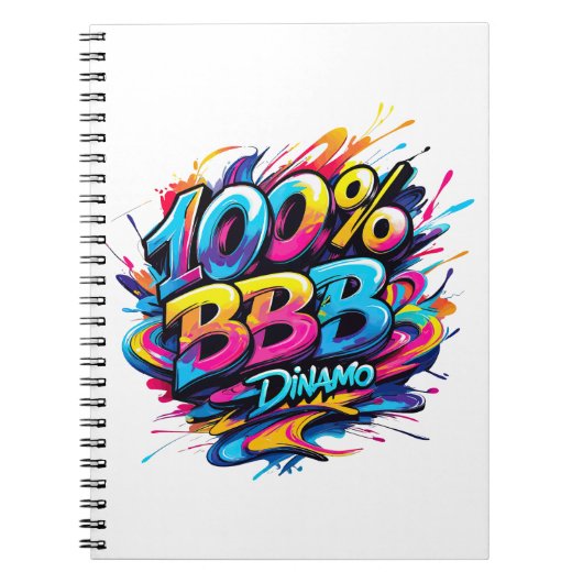 The Bad Blue Boys BBB Dinamo Zagreb ノートブック (正面)