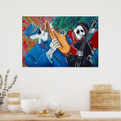 The Bad Blues Bone Bandポスター ポスター (キッチン)