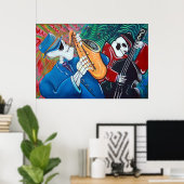 The Bad Blues Bone Bandポスター ポスター (ホームオフィス)