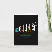 The Badminton Evolutions Retro Shuttle Mens Badmin カード (正面)